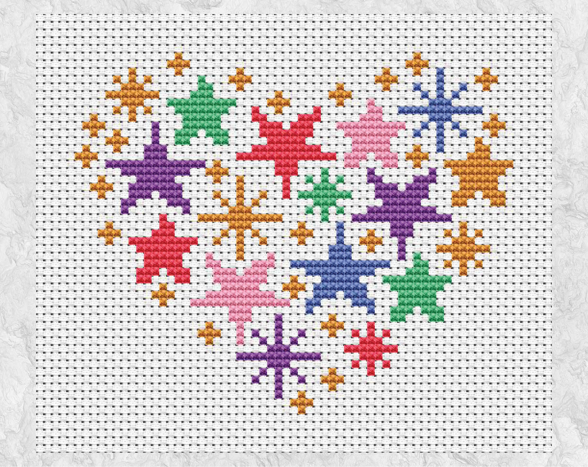 Kit Broderie Point De Croix Licorne Magique - Tissu, Fils, Aiguilles, Instructions Incluses - Options 'estampé' Ou 'compté' - Loisir Créatif