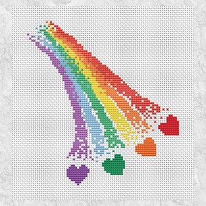 Rainbow of Hope Cross Stitch Pattern Please Read Description - Etsy