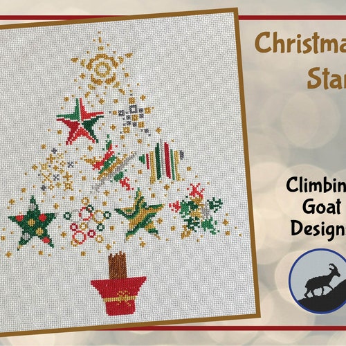 Christmas Stars Cross Stitch Pattern Previous Stitchalong Etsy