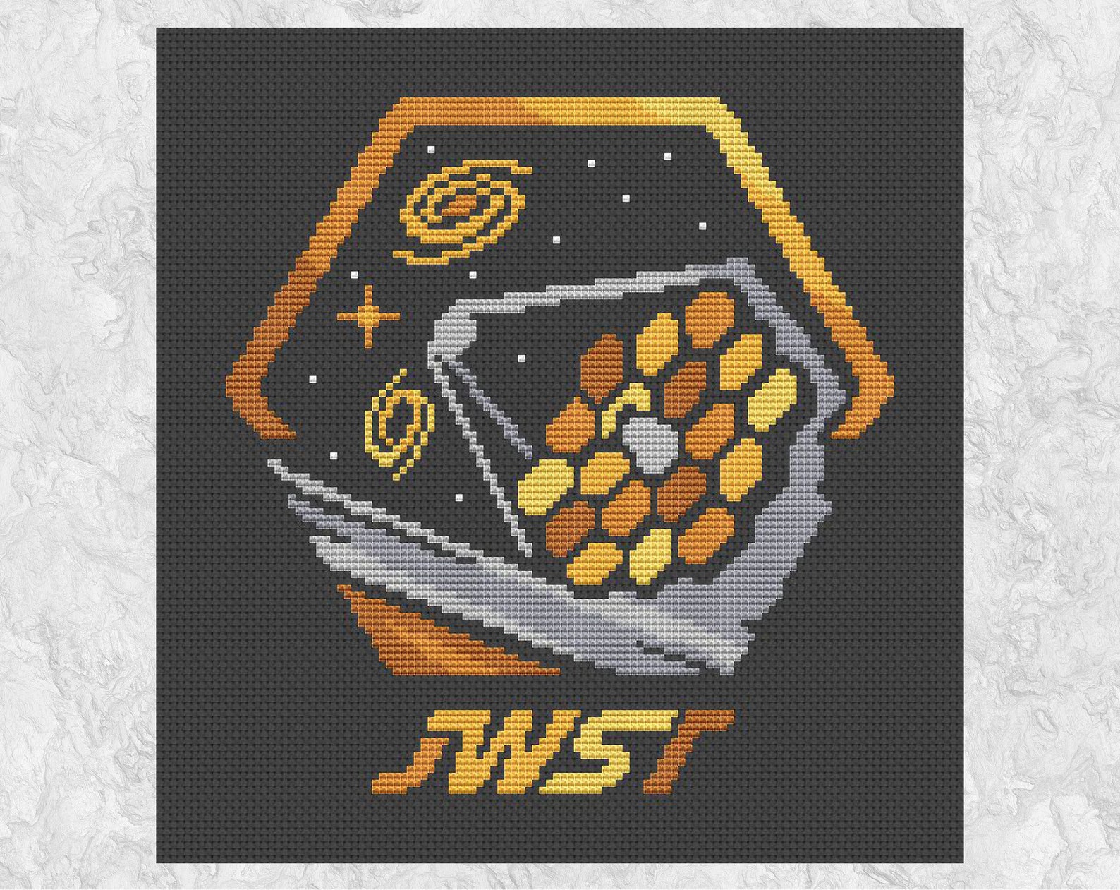 James Webb Space Telescope cross stitch pattern astronomy and | Etsy