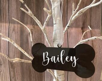 Adorno para perro personalizado - Adorno para perro de acrílico - Regalo de bienvenida para perros - Regalo para perros que admiten mascotas - Regalo para perros en memoria amorosa - Regalo para perros nuevos