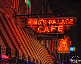 Beale Street Memphis, Beale Street Signage, Memphis Print, Memphis Photo, Sign Photography