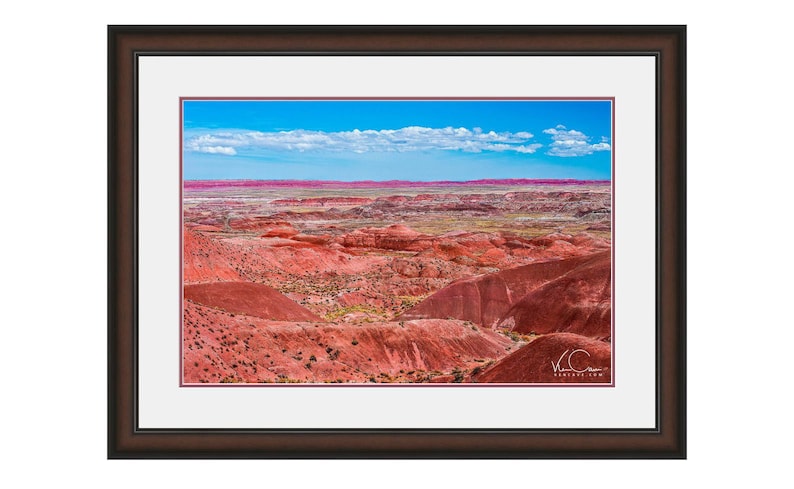 Painted Desert Arizona Desert Desert Print Nature - Etsy