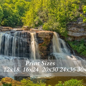 Blackwater Falls, West Virginia Fine Art Landscape Photograph Print for your Walls image 4