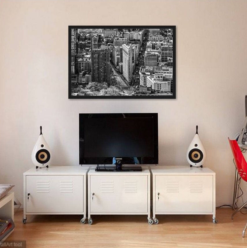 New York City Print Wall Art on Canvas or Print Home Decor | Etsy