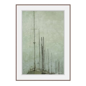 Sailboats, Sailboat Photograph, Boat Photo, Nautical Decor, Sailboat Print, Sailboat Photo image 1