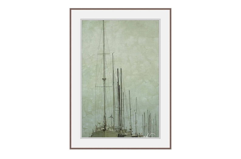 Sailboats, Sailboat Photograph, Boat Photo, Nautical Decor, Sailboat Print, Sailboat Photo image 1
