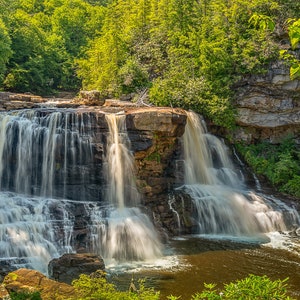 Blackwater Falls, West Virginia Fine Art Landscape Photograph Print for your Walls