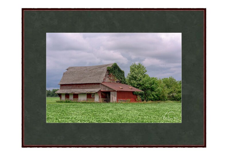 Red Barn, Fine Art Photo, Barn Wall Art, Fine Art Print, Barn Picture, Barn Print, Country Art, Barns, Rustic Barn Print, Farm Photography image 3