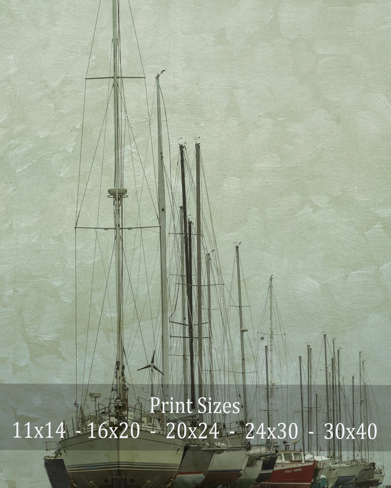 Sailboats, Sailboat Photograph, Boat Photo, Nautical Decor, Sailboat Print, Sailboat Photo image 5