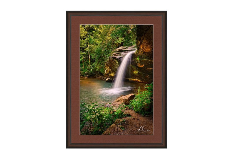 Old Man Cave Waterfalls Photo Hocking Hills State Park - Etsy