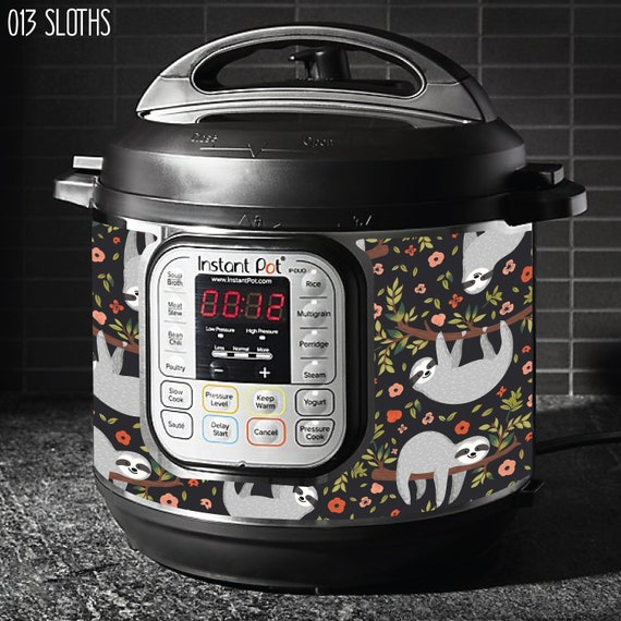 Instant Pot Magnetic Skin Sloth Wrap Etsy Canada