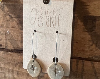 Deer antler Earrings
