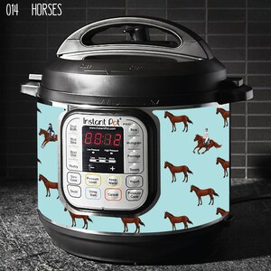 Instant Pot Magnetic Skin - Horses wrap