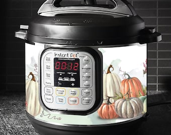 Instant Pot Magnetic Skin - Watercolor Fall Pumpkins