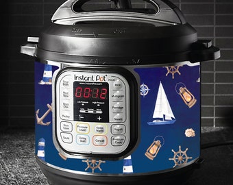 Instant Pot Magnetic Skin - Nautical wrap