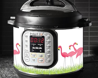 Instant Pot Magnetic Skin - Classy Flamingos