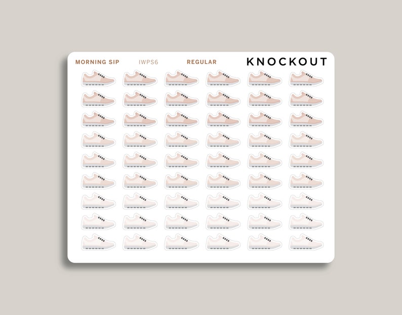 Shoe Icon Planner Stickers for inkWELL Press IWPS6 image 3