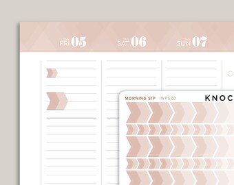 Double Arrow Planner Sticker for inkWELL Press Planners IWPS20