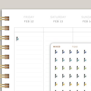 Rotsklimmen Planner Stickers FQ68