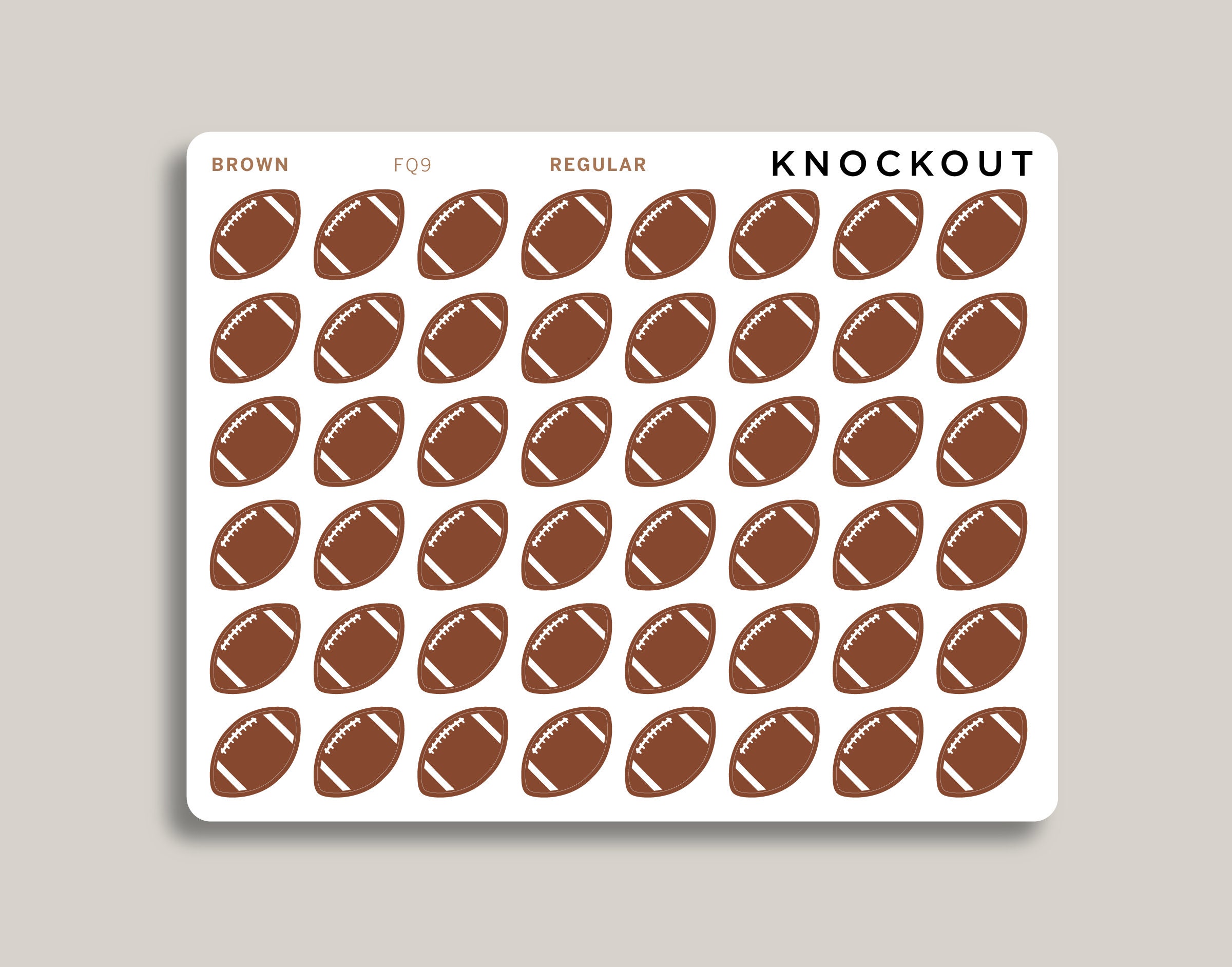 Football Sports Planner Stickers FQ9 Etsy UK