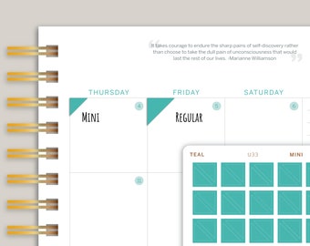 Triangle/Corner Planner Stickers for  Makse Life Planner U33
