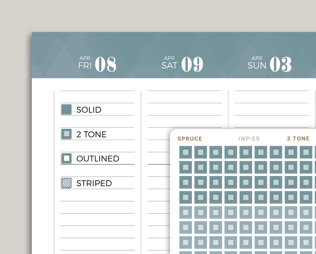 Mini Checkbox Square Stickers for 2022 Inkwell Press Planners - Etsy