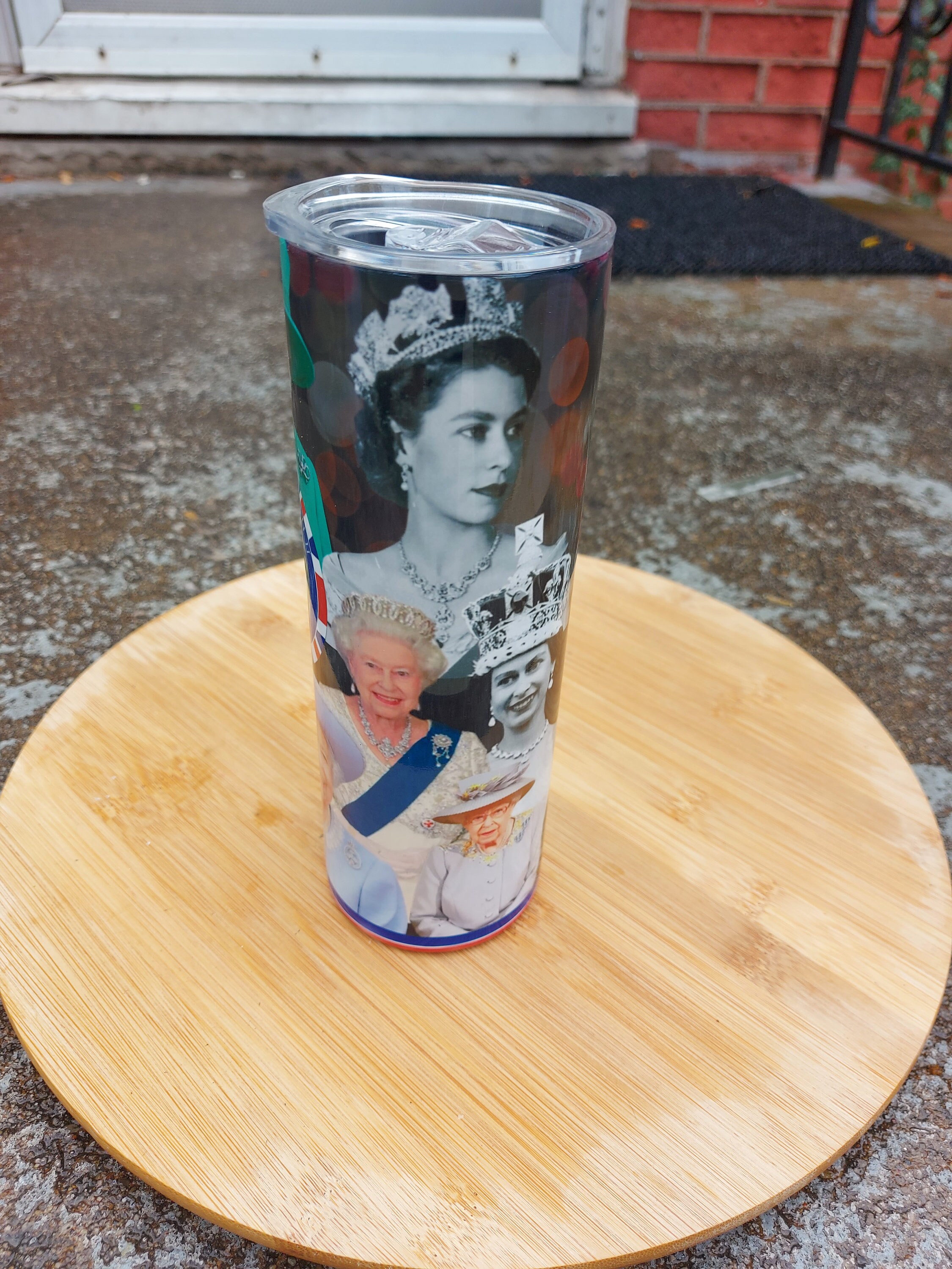 Queen Elizabeth II 20oz Skinny Tumbler Queen Elizabeth II Etsy Canada