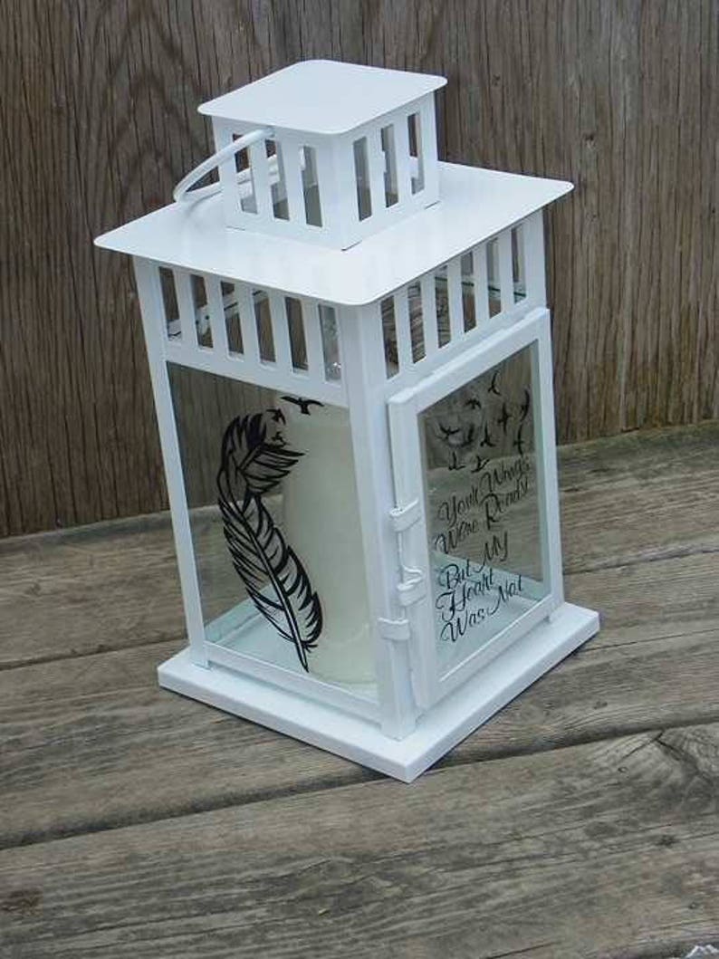 Personalised Memorial Lantern Memorial Lantern in Memory Of Etsy