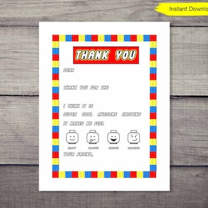 Danksagungskarte - SOFORTIGER DOWNLOAD - Digitaldruck, Geburtstag, bedruckbar