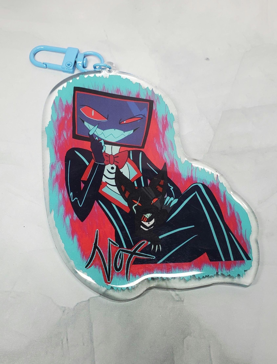 Voco Key Chain Vox N Kitty Flame Key-chain - Etsy