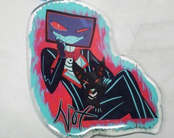 Vox n Kitty Flame Key-chain