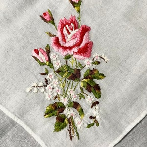 Vintage Handkerchiefs, Embroidered Handkerchiefs, Lace, Pocket Handkerchiefs