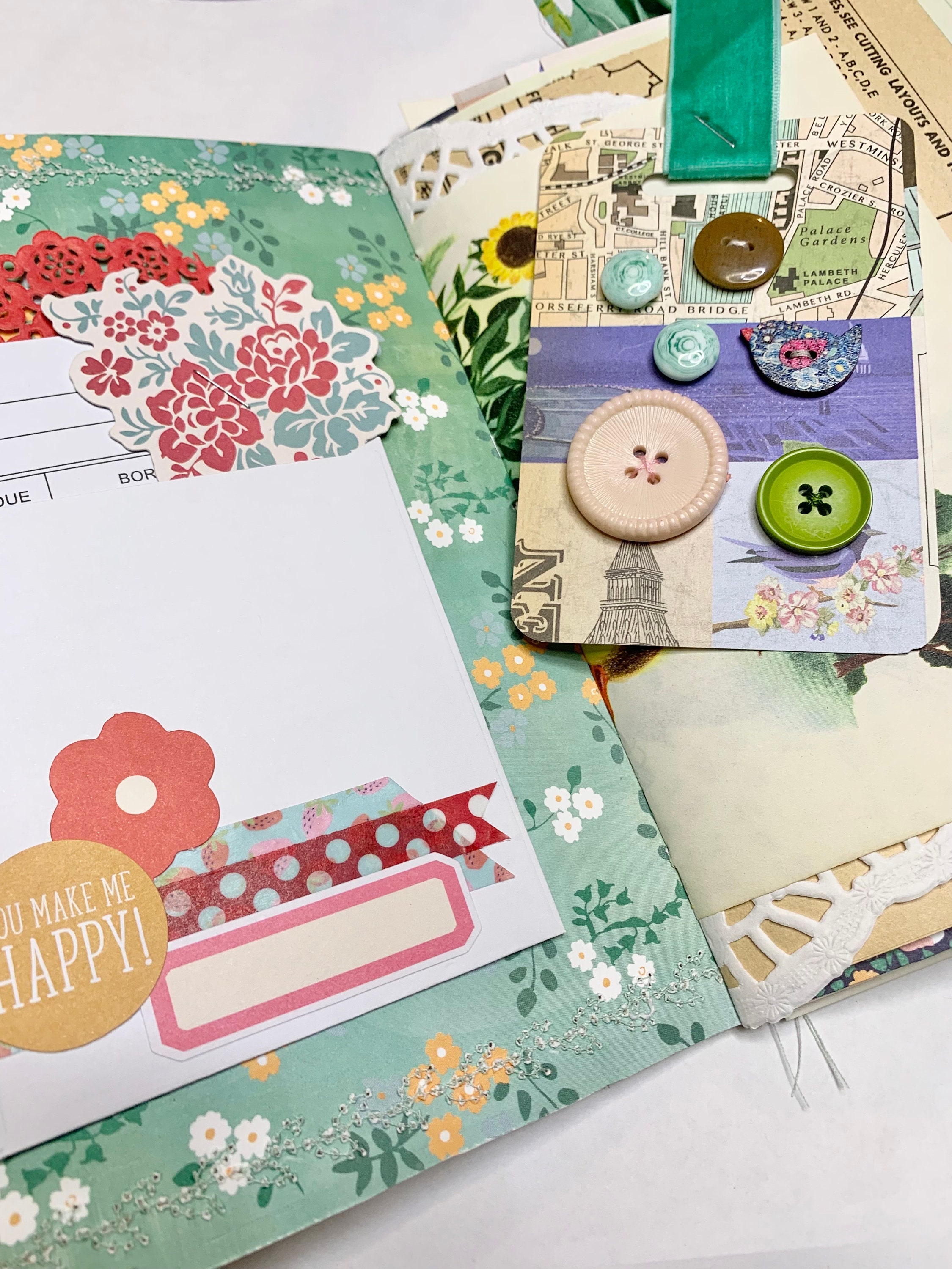 Vintage Sewing Pattern Junk Journal, Summer Journal - Etsy