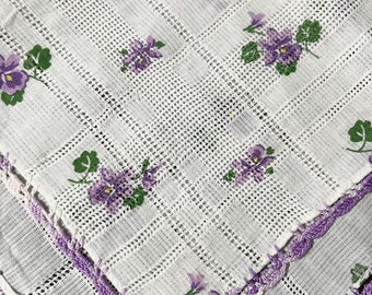 Vintage Handkerchiefs, Embroidered Handkerchiefs, Tatted Handkerchiefs