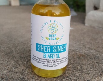 SHER SINGH - Beard Oil for Sikhs - Ayurvedic and Essential Oils