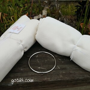 Sikh Turban - Organic Turban + Chunni + Kara - Set - Free Shipping!