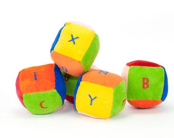 Alphabet cubes - English - 26 Chararacters.