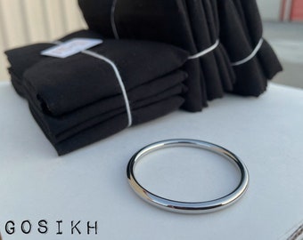 Ten Black Patkas plus a Kara for Kids - Free Shipping - Sikh Patkas
