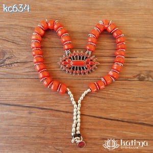 Orecchn Corallo Rosso Del Medterraneo E Perla Naturale | Etsy - Foto 6