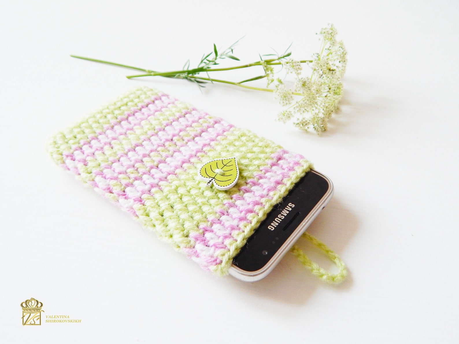 Mobile phone pouch Knit Phone Case Knit IPhone Sleeve Phone Etsy