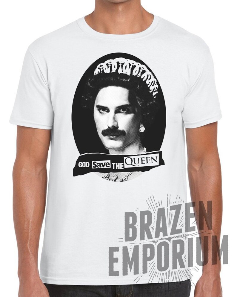 god save the queen freddie mercury t shirt