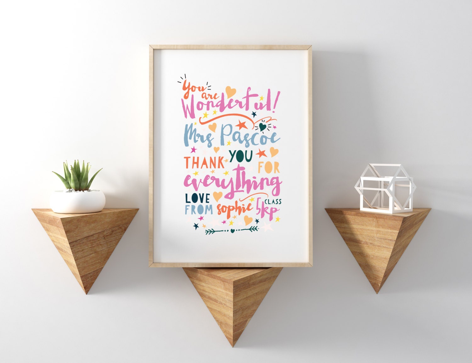 Kindergarten Thank You Gift Leaving Preschool Leaving Etsy