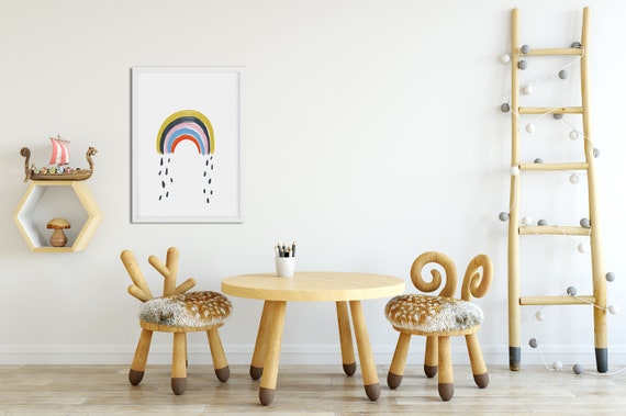 scandi nursery decor