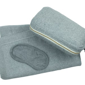 Shades - Blanket Set - 100% Cotton - Grey