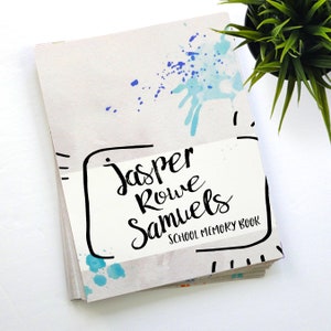 DIGITALES KOMPLETTES SET Back to School Memory Book Pages, Einlegeseiten, Erinnerungsalbum, Erster Schultag, Letzter Schultag, Kindertagebuch