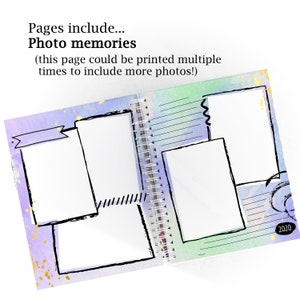 Quarantine Journal 2020 Time Capsule Printable Pages Covid | Etsy