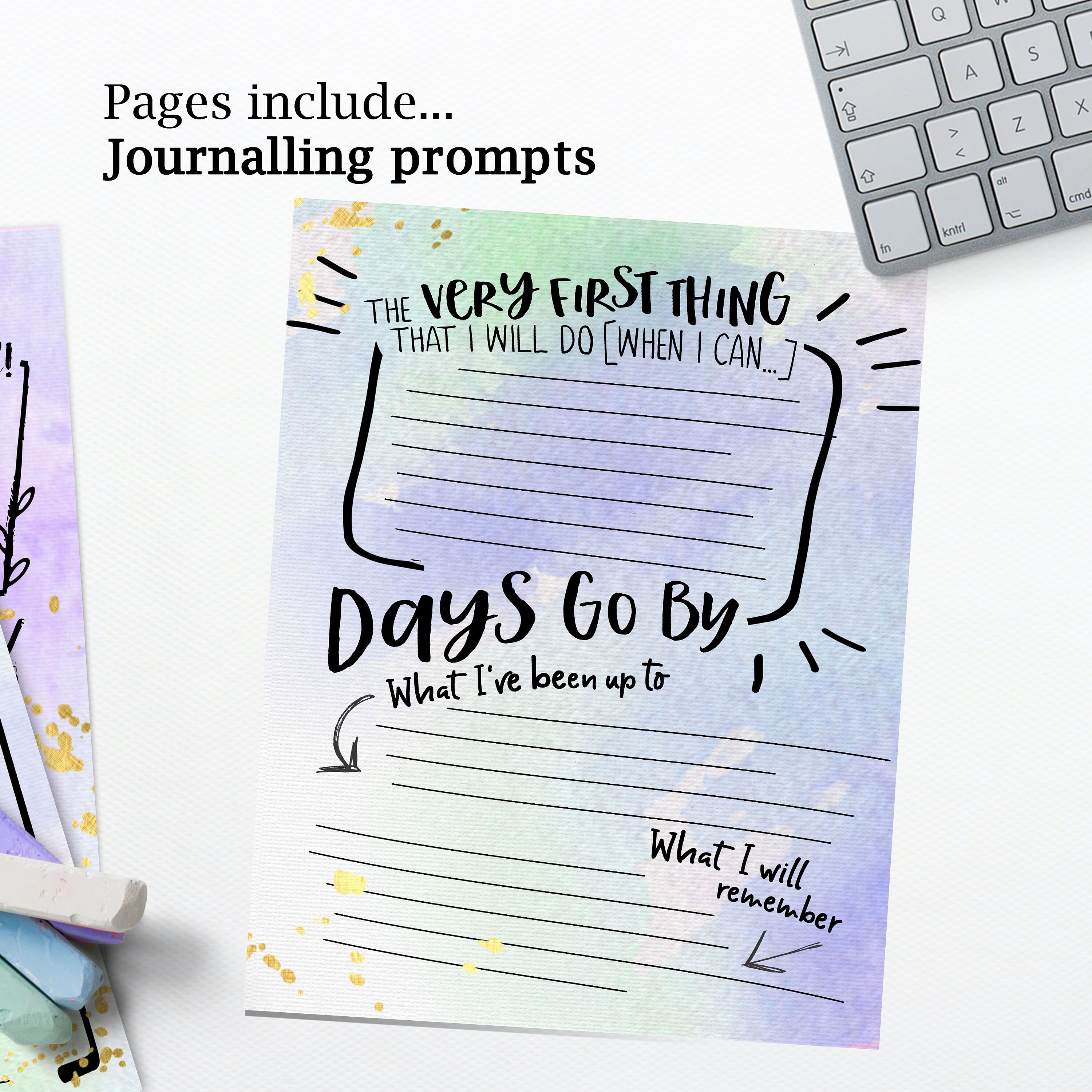 Quarantine Journal 2020 Time Capsule Printable Pages Covid | Etsy