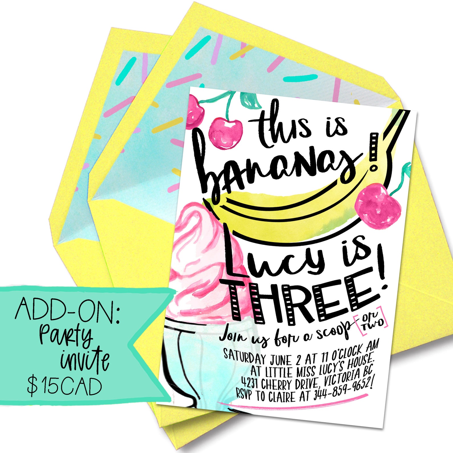 Ice Cream Party Printable Place Mat Ice Cream Party Decor | Etsy