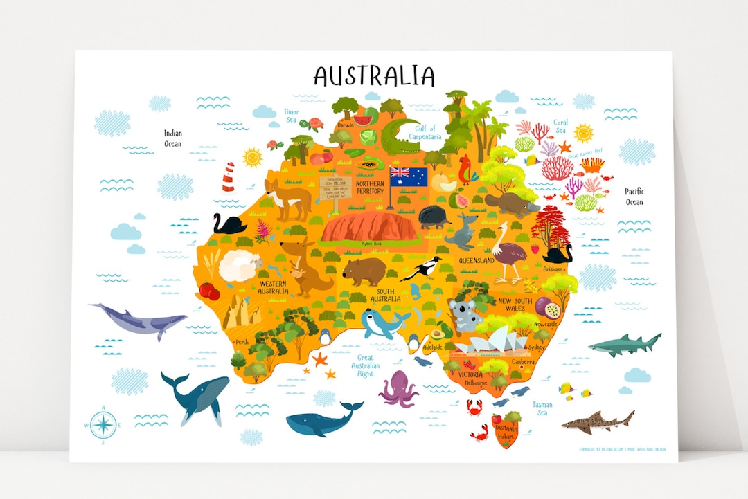australia-map-printable-wall-art-digital-download-up-to-36-x54-australian-map-poster-kids-nursery-decor-travel-nursery-sydney-aust-etsy